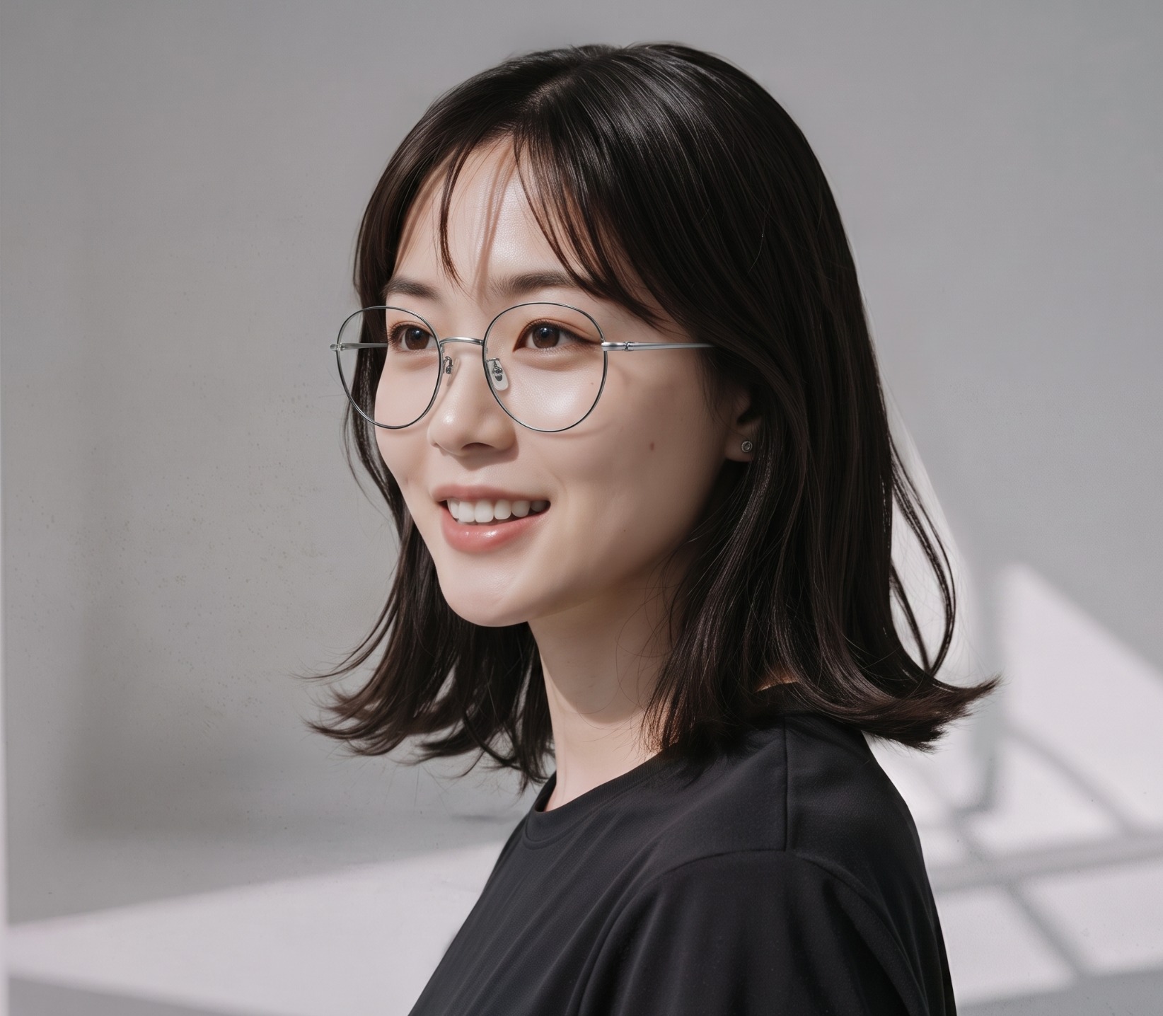 Eyeglasses Graph Belle GB1047G-5S  Black 